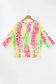 Plus Size T-Shirts Chromatic Cat Knit Top