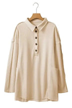 Plus Size Tunics SnugFit Thermal Henley Top