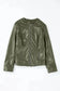 PU Leather Jackets FlightLine Faux Leather Jacket