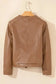 PU Leather Jackets SleekStreet Faux Leather Jacket