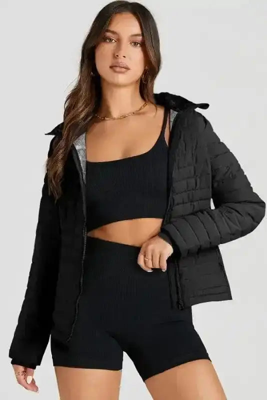 Puffer Jackets Quilted Sport Puffer Jacket