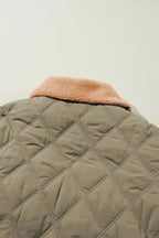 Puffer Jackets Teddy Quilted Puffer Jacket