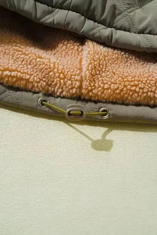 Puffer Jackets Teddy Quilted Puffer Jacket