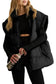 Puffer Vests Oversized Puffer Vest - Zipper