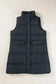 Puffer Vests Windproof Longline Puffer Vest - Black
