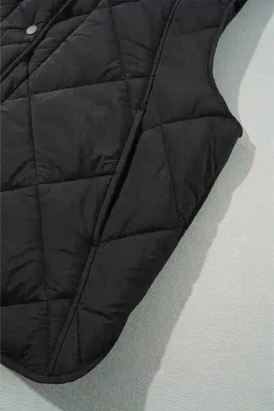 Quilted Vests Eclipse Noir Quilted Vest