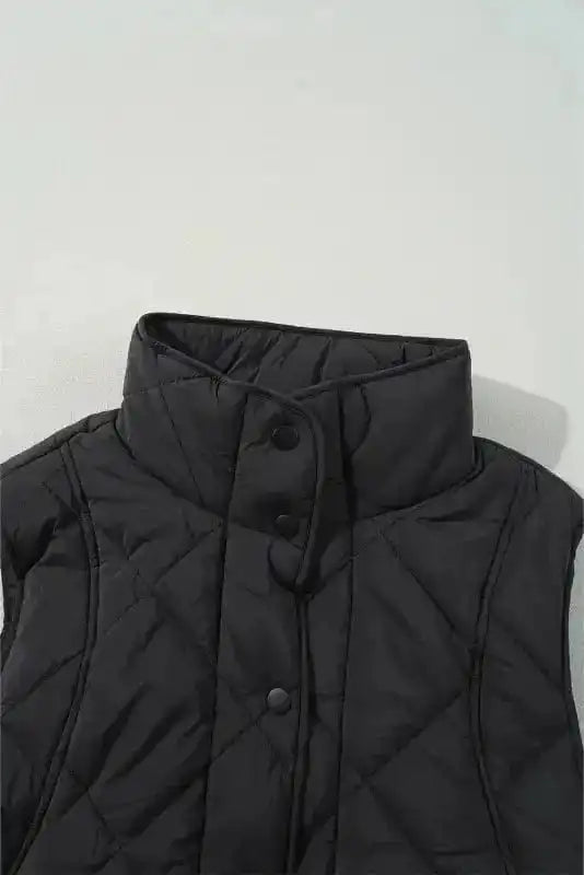 Quilted Vests Eclipse Noir Quilted Vest