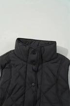Quilted Vests Eclipse Noir Quilted Vest