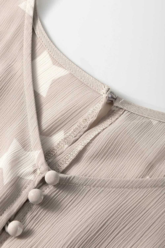 Rompers Gray Star Kimono Romper