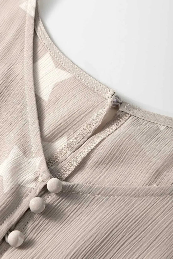 Rompers Gray Star Kimono Romper