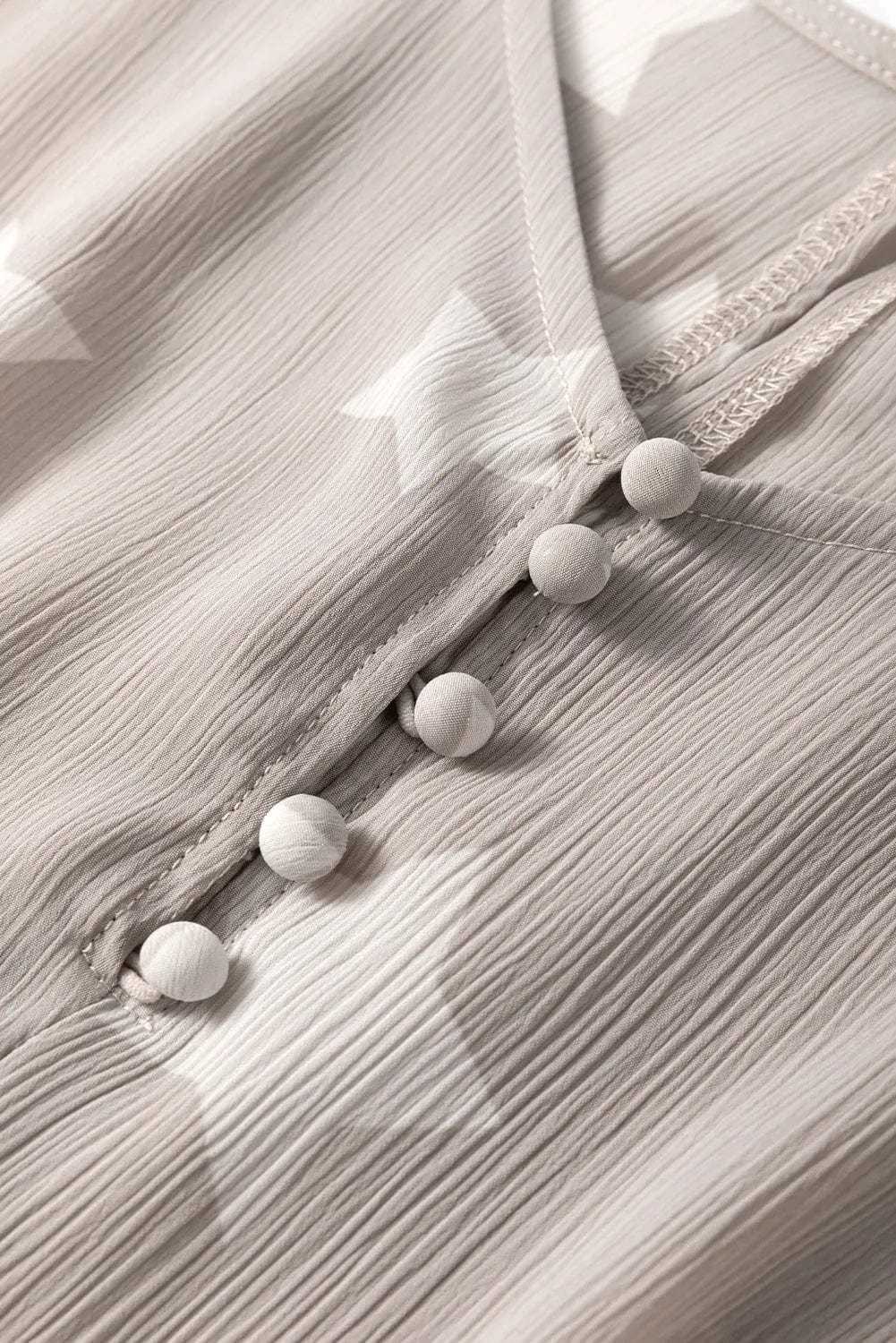 Rompers Gray Star Kimono Romper