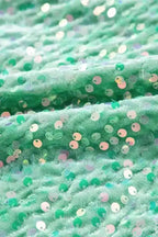 Sequin Blouses Moonlight Jade Sequin Velvet Blouse