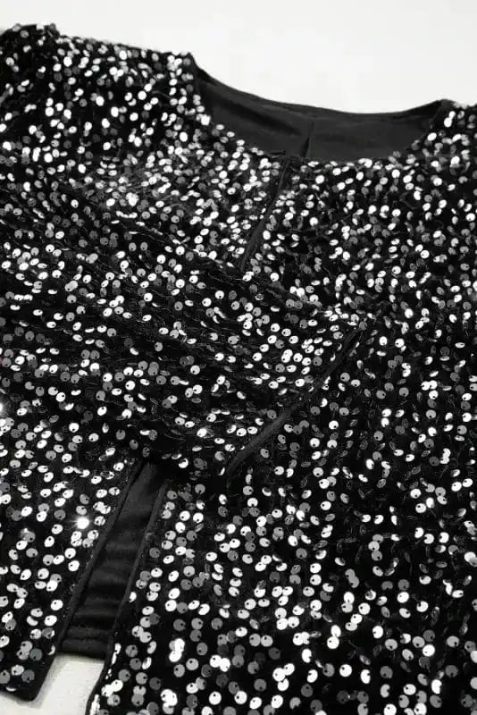 Sequin Jackets Sequin Dream Cropped Jacket