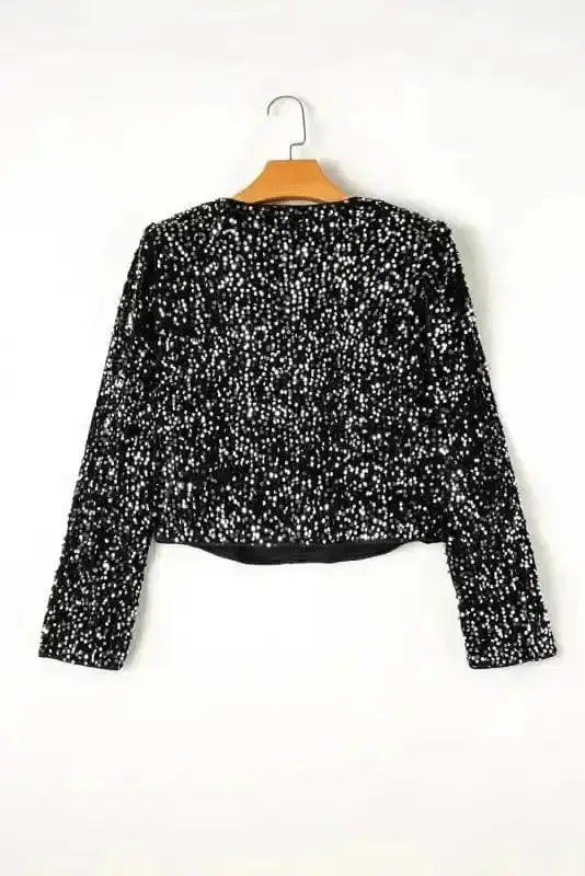 Sequin Jackets Sequin Dream Cropped Jacket