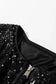 Sequin Jackets Sequin Swirl Zip-Up Jacket