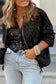 Sequin Jackets Sequin Swirl Zip-Up Jacket