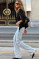 Sequin Jackets Sequin Swirl Zip-Up Jacket