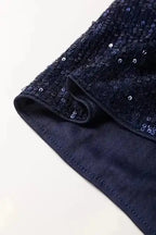 Sequin Tops Glam Sequin V-Neck Tank Top