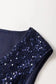 Sequin Tops Glam Sequin V-Neck Tank Top