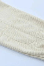 Shackets Apricot Leopard Print Detail Pocketed Corduroy Jacket