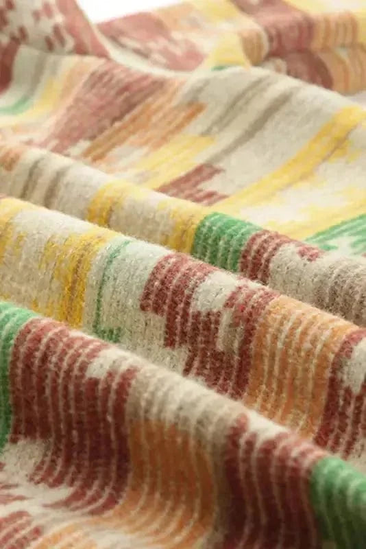 Shackets Aztec Print Western Style Shacket