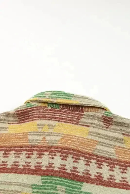 Shackets Aztec Print Western Style Shacket