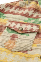 Shackets Aztec Print Western Style Shacket