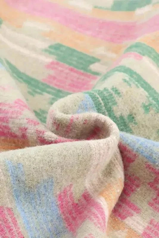 Shackets Aztec Print Western Style Shacket