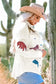 Shackets Beige Textured Shacket with Flap Pockets