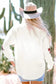 Shackets Beige Textured Shacket with Flap Pockets