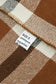 Shackets Brown Pocketed Buttoned Plaid Shirt Jacket