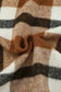Shackets Brown Pocketed Buttoned Plaid Shirt Jacket