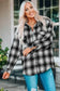 Shackets Buttons Pockets Plaid Shacket