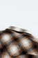 Shackets Buttons Pockets Plaid Shacket