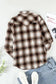 Shackets Buttons Pockets Plaid Shacket