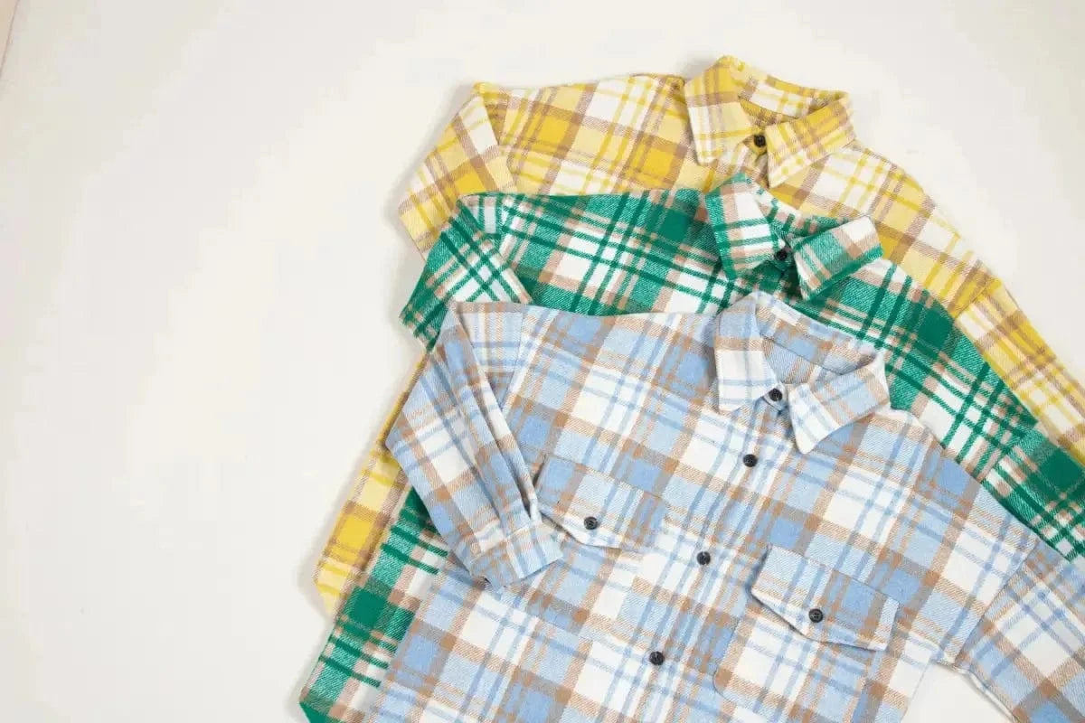Shackets Classic Plaid Shacket with Flap Pockets