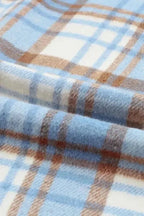 Shackets Classic Plaid Shacket with Flap Pockets