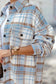 Shackets Classic Plaid Shacket with Flap Pockets