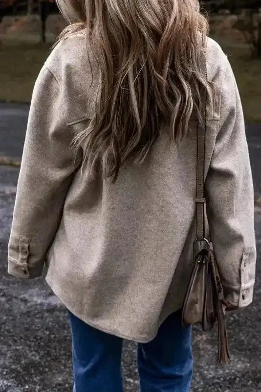Shackets Flap Pocket Fashionista Shacket