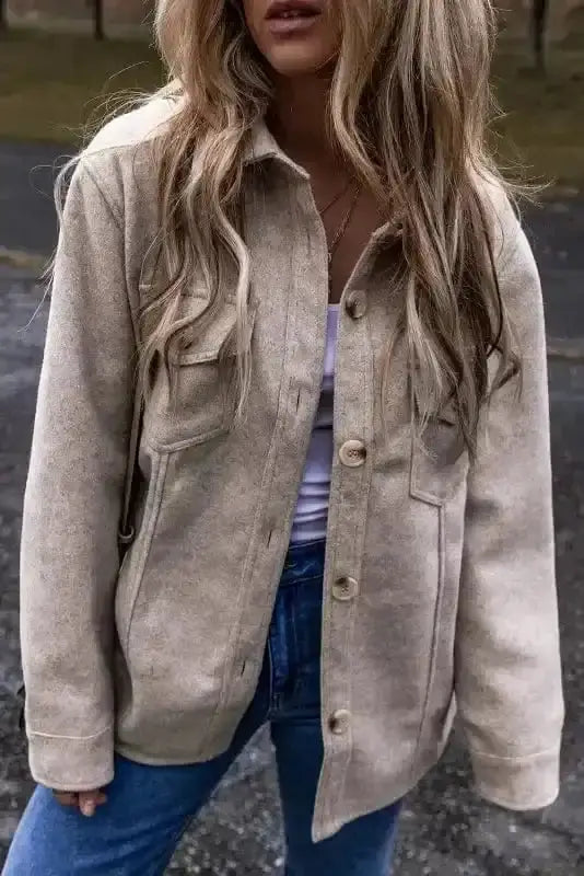 Shackets Flap Pocket Fashionista Shacket