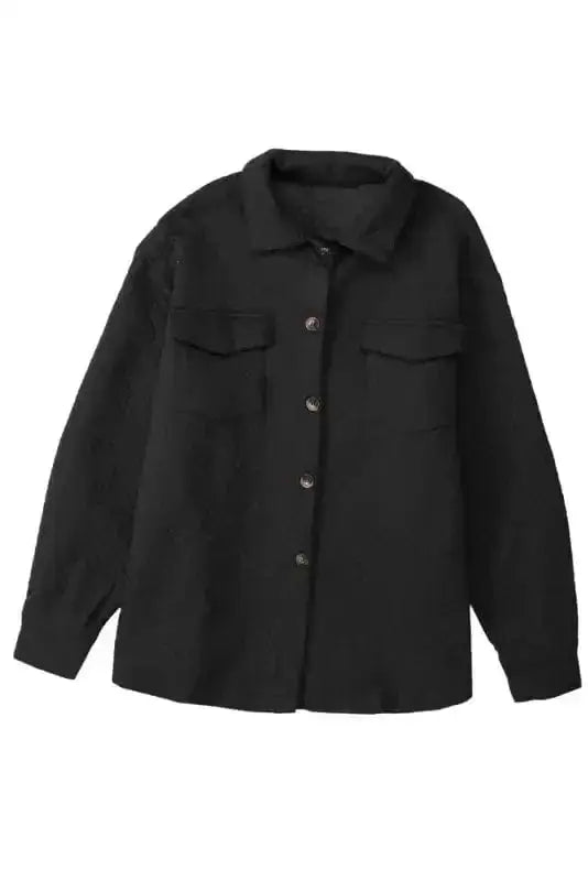 Shackets Lattice Textured Retro Shacket