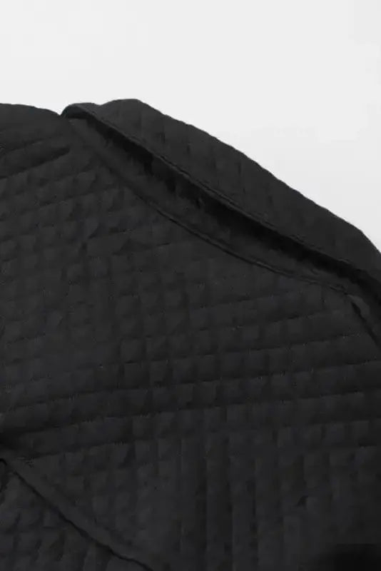 Shackets Lattice Textured Retro Shacket