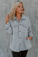 Shackets Lattice Textured Retro Shacket