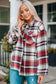 Shackets Oversized Plaid Shacket for Women