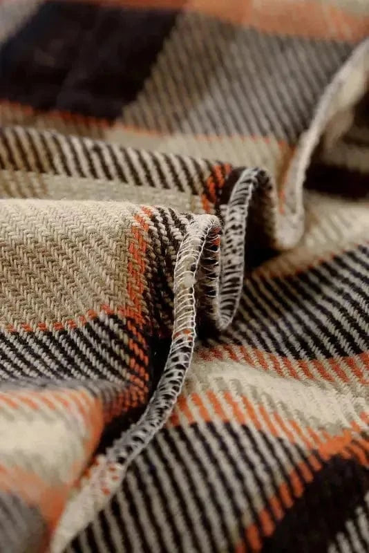 Shackets Oversized Plaid Shacket for Women