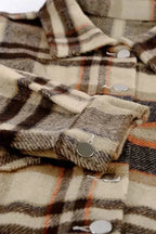Shackets Oversized Plaid Shacket for Women