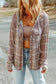 Shackets Purple Plaid Hooded Shacket – Cozy & Stylish