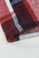 Shackets Red Plaid Buttoned Shirt Jacket