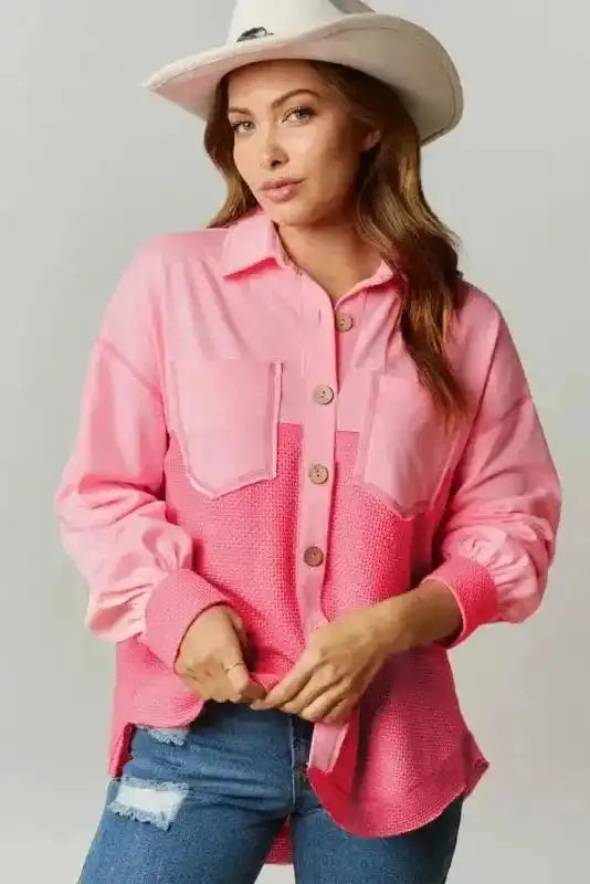 Shackets Two-Tone Trendsetter Shacket