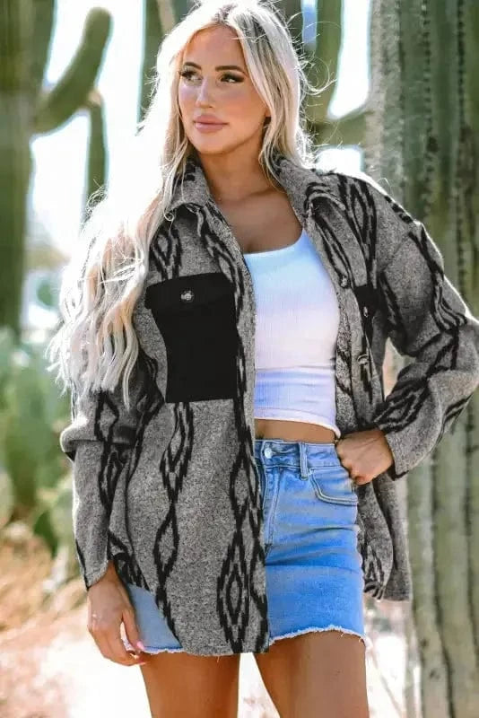Shackets Wanderlust Aztec Shacket